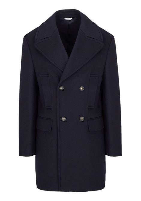 cappotto doppiopetto in panno misto lana MANUEL RITZ | Cappotti | 3732C4498 24373089